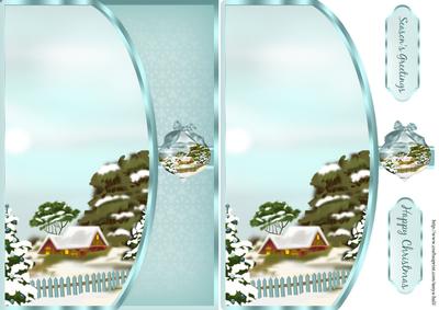 Christmas Envelope Card - Quick Card