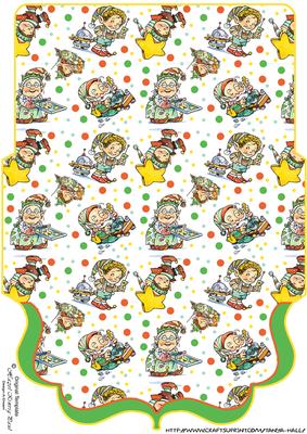 Cute Elf Money / Voucher Wallet