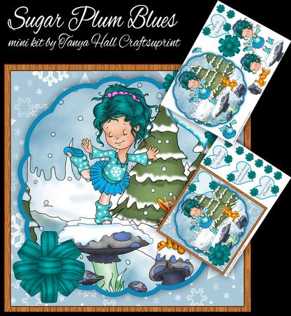 Sugar Plum Blues Christmas Ballet Mini Kit