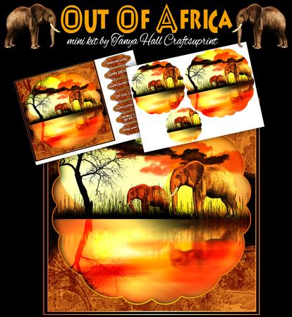 Out of Africa Elephant Birthday Mini Kit
