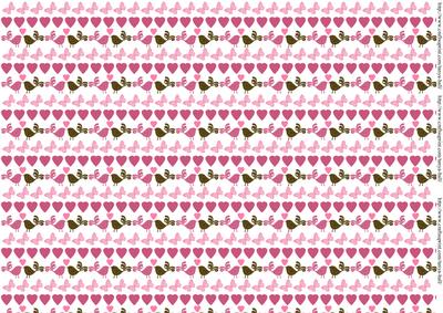 Love and Romance Backing Paper Valentine