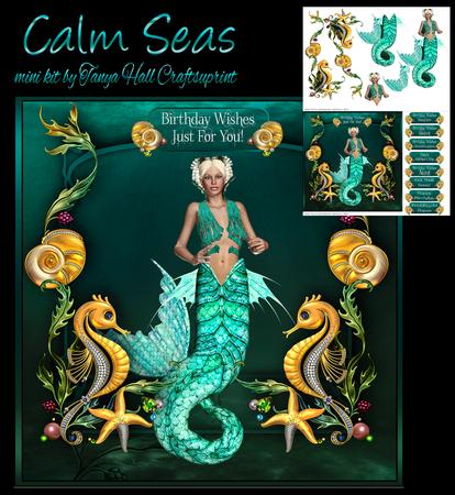 Calm Seas Fantasy Mermaid Mini Kit