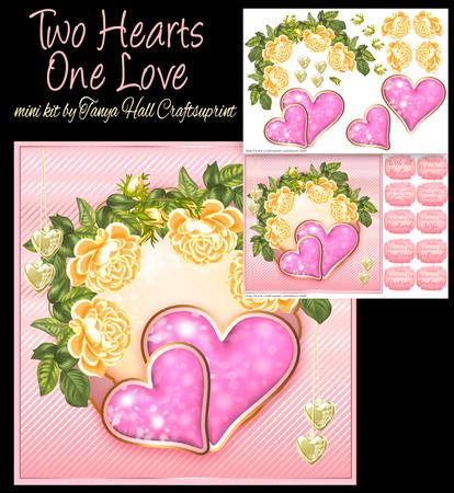 Two Hearts One Love Valentine's Day Mini Kit