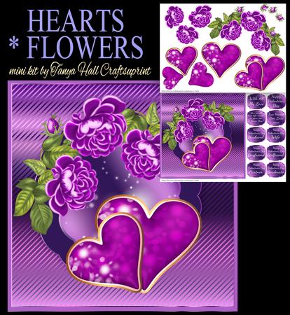 Hearts and Flowers Valentine's Day Mini Kit