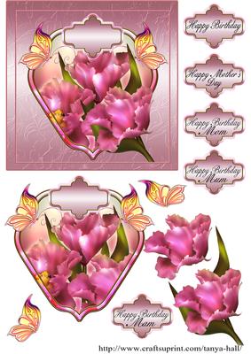 Birthday / Mother's Day Lily Quick Card