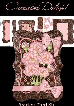 Floral Bracket Card Kit, Mother's Day, Birthday
