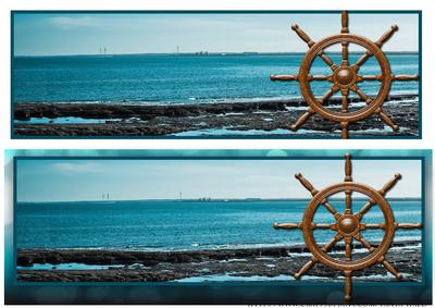 Seaside View Large Dl Sea View Quick Card