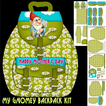 Gnome Birthday / Mother's Day Backpack Kit