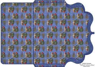 Winter Gnomes Gift Envelope Money Wallet