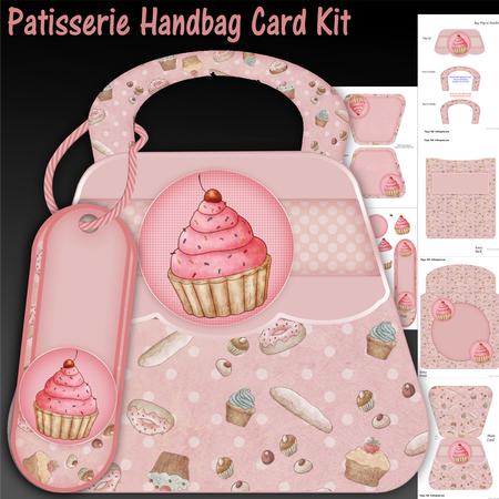 Patisserie Handbag Card Kit