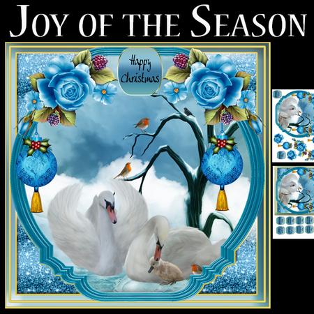 Joy of the Season, Swan Couple with Signet Mini Kit