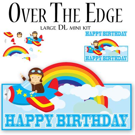 Chox Away Aeroplane Dl Children's Mini Birthday Kit