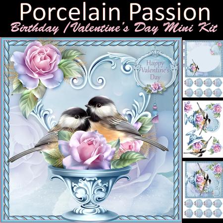 Porcelain Passion Valentine's Birthday Mini Kit
