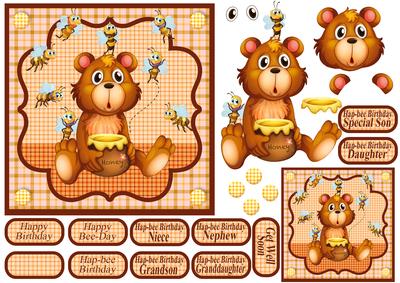 Hap-bee Birthday, Children's Birthday Step by Step