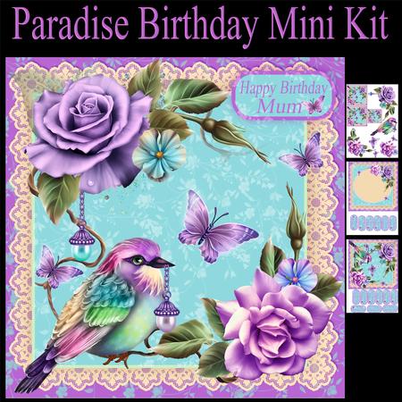 Paradise Birthday / Mother's Day Mini Kit