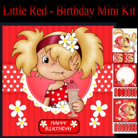 Little Red - Birthday Mini Kit