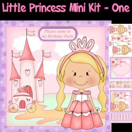 Little Princess Mini Card Kit - One