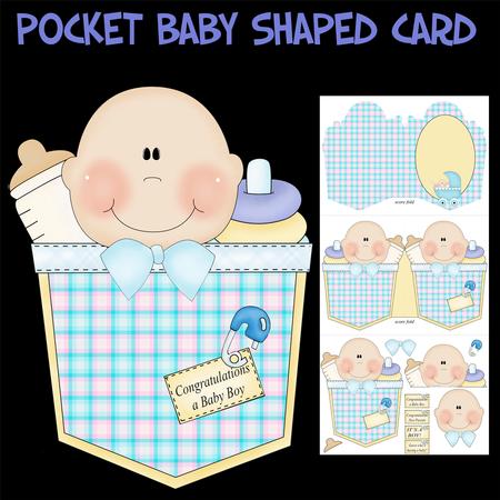 Pocket Baby Boy Shaped Mini Kit