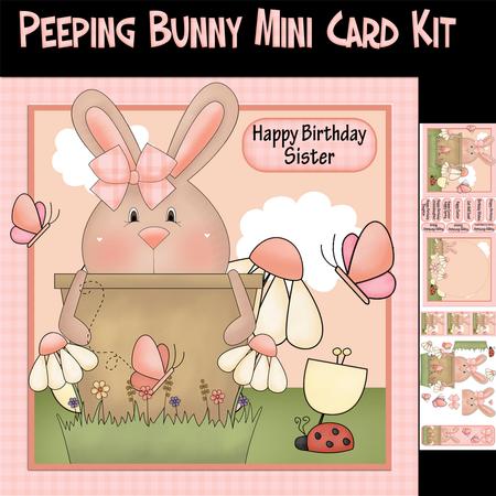Peeping Bunny Birthday / Spring Mini Kit