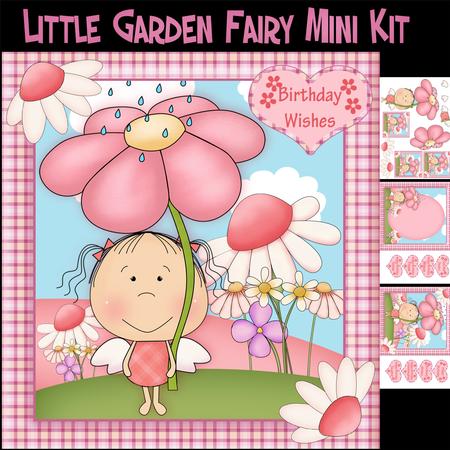 Little Garden Fairy Mini Card Kit