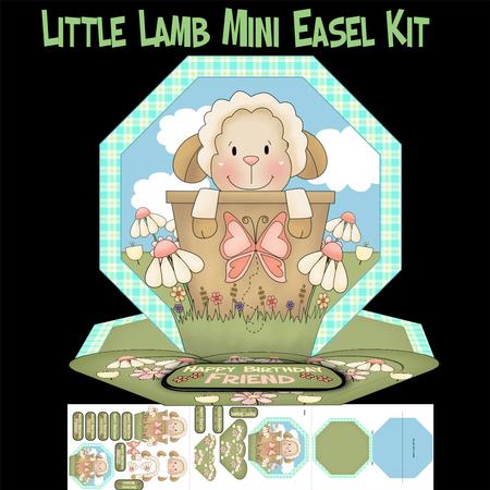 Little Lamb Mini Easel Kit - Easter and Birthday
