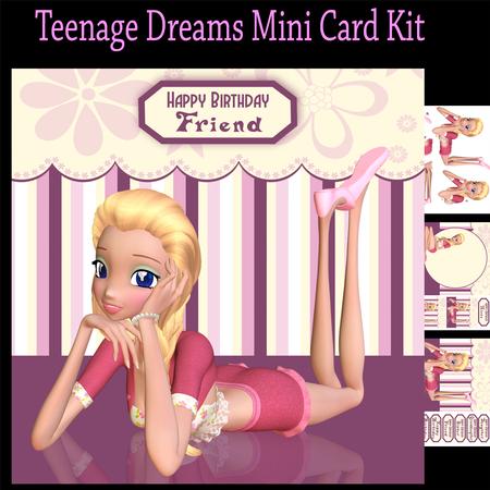 Teenage Dreams Mini Card Kit