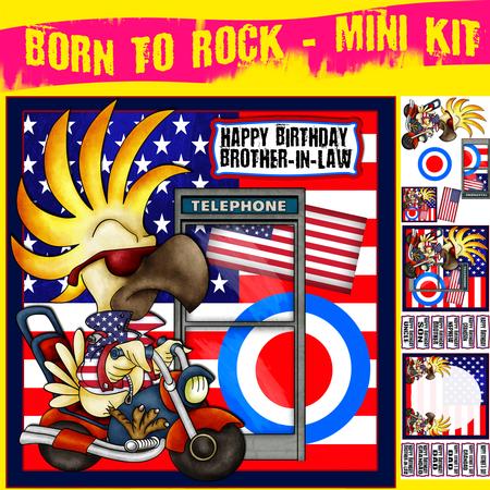 Born to Rock Usa Cockatoo Mini Kit