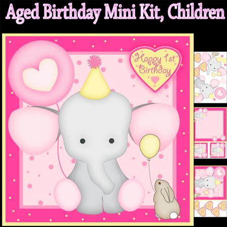 Aged Birthday Mini Kit, Children