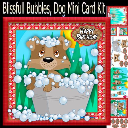 Blissfull Bubbles Dog Birthday Mini Kit