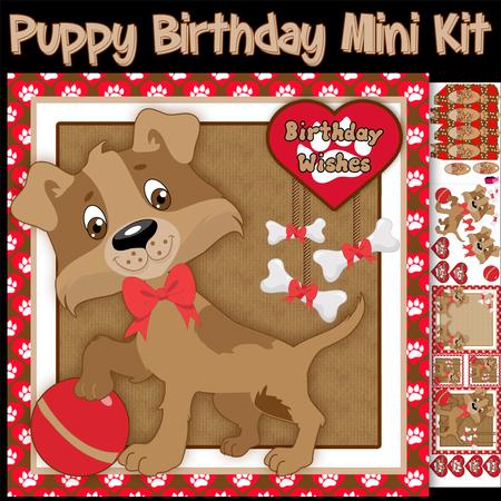 Puppy Fun Mini Card Kit