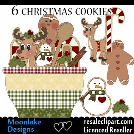 Christmas Reindeer Cooking Set of Cookies
