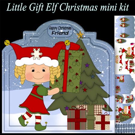 Little Gift Girl Mini Card Kit