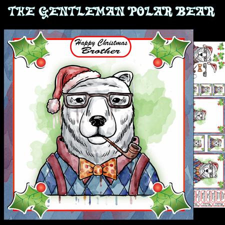 The Gentleman Polar Bear Christmas Mini Kit