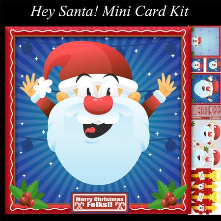 Hey Santa! Mini Card Kit and Box