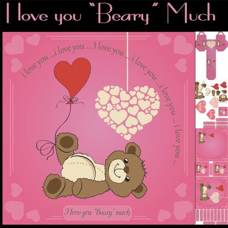 I Love You Beary Much, Valentine's Mini Kit