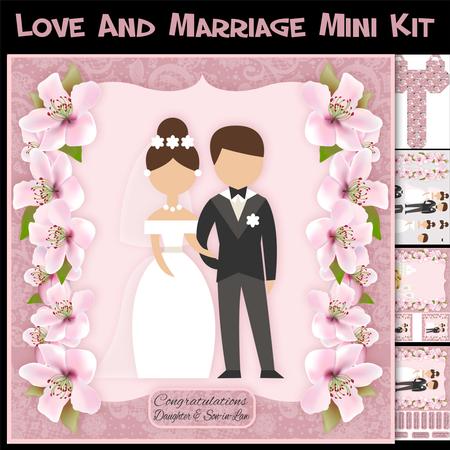 Love and Marriage Wedding Mini Kit with Box