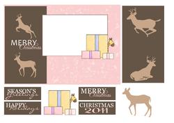 Baby's Christmas Photo Card