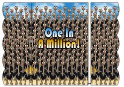 Dad Card - You Are One in a Million Ostrich