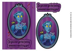 Spooky Photograph Halloween Card
