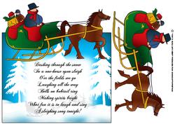 Jingle Bells Christmas Card Front