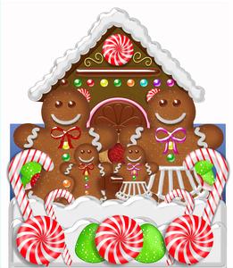 Gingerbread Family Step It Up Card Kit