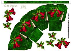 Fold Back Effect Gift Basket for the Hollidays