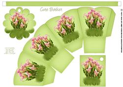 A Pretty Lily Gift Basket