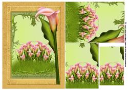 Calla Lilly Birthday Quick Card