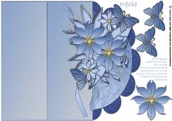Pop Out Flower Birthday Floral Card