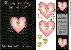 Husband Valentine's Day Card