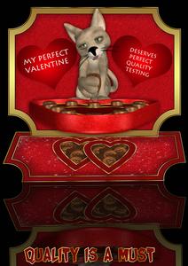 Valentine's Day Easel Card Quality Controle
