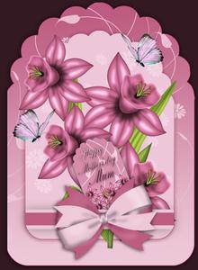 Mother's Day Card Kit with Insert