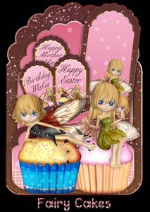 Fairy Cake's Birthday Pocket Card Kit