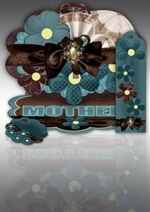 Shabby Chic Mother's Day Easel Card